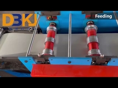 rollo de la bajada de aguas que forma la máquina