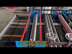 línea simple de corte a longitud